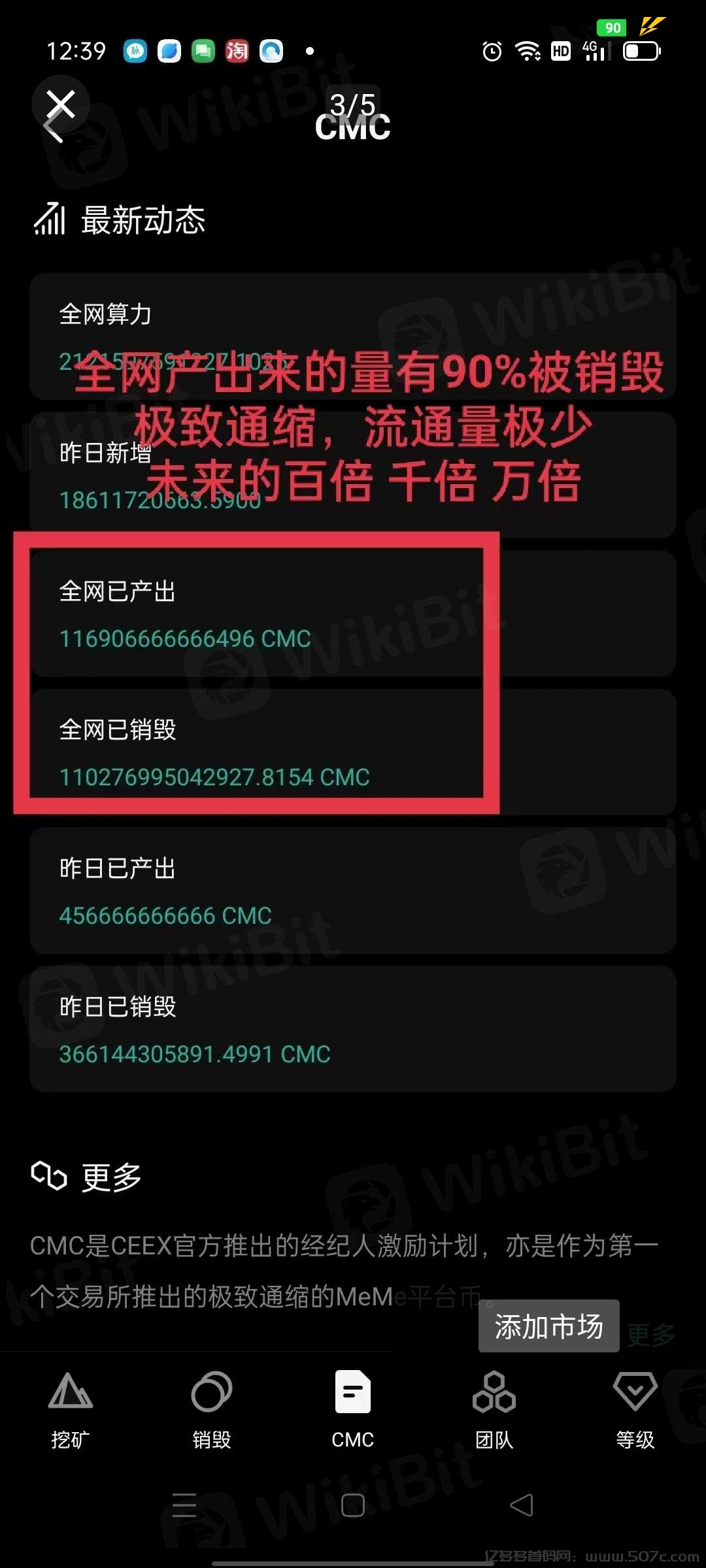 撸CMC不后悔未来顶级平台币CEEX全球首发续增长10个月136倍+