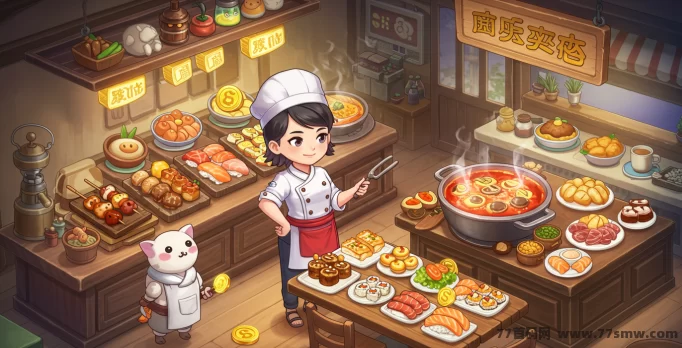 《萌食小当家》经营你的Q萌餐厅，边玩边赚！