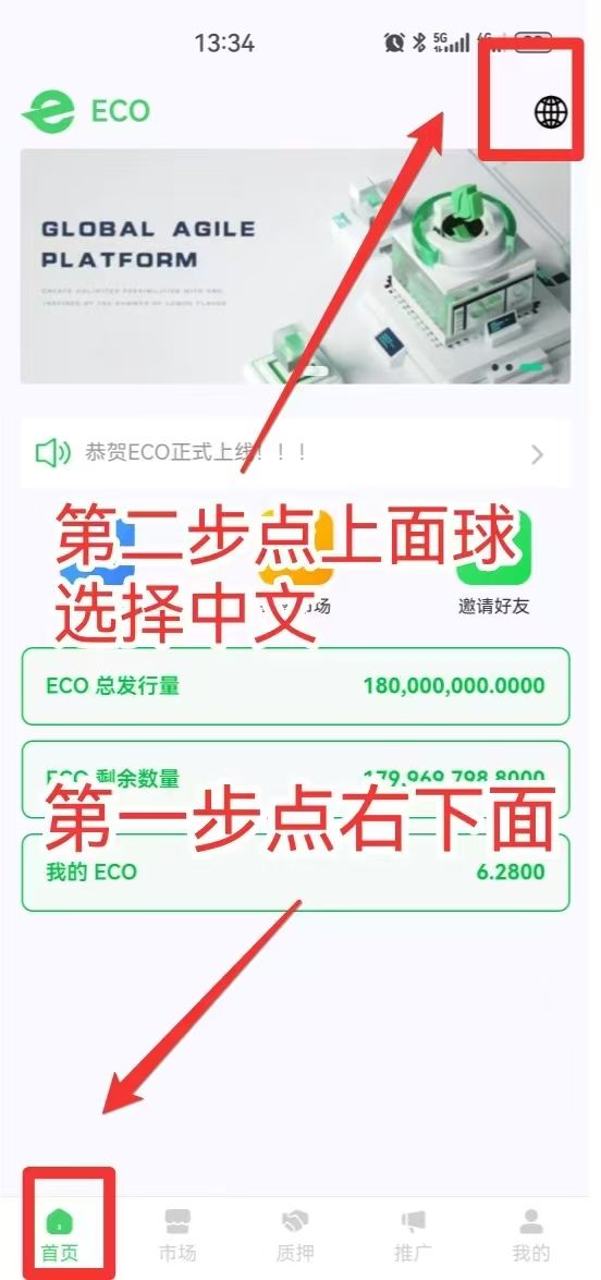 零撸ECO，20米一个，自动释放，持续上涨