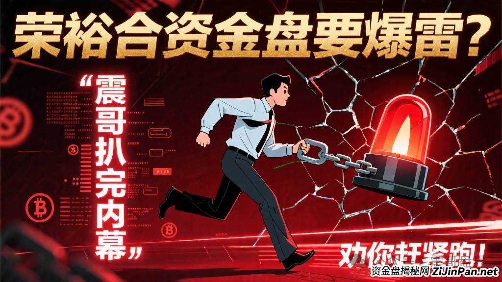 荣裕合今天最新消息！荣裕合资金盘要爆雷？震哥扒完内幕劝你赶紧跑！