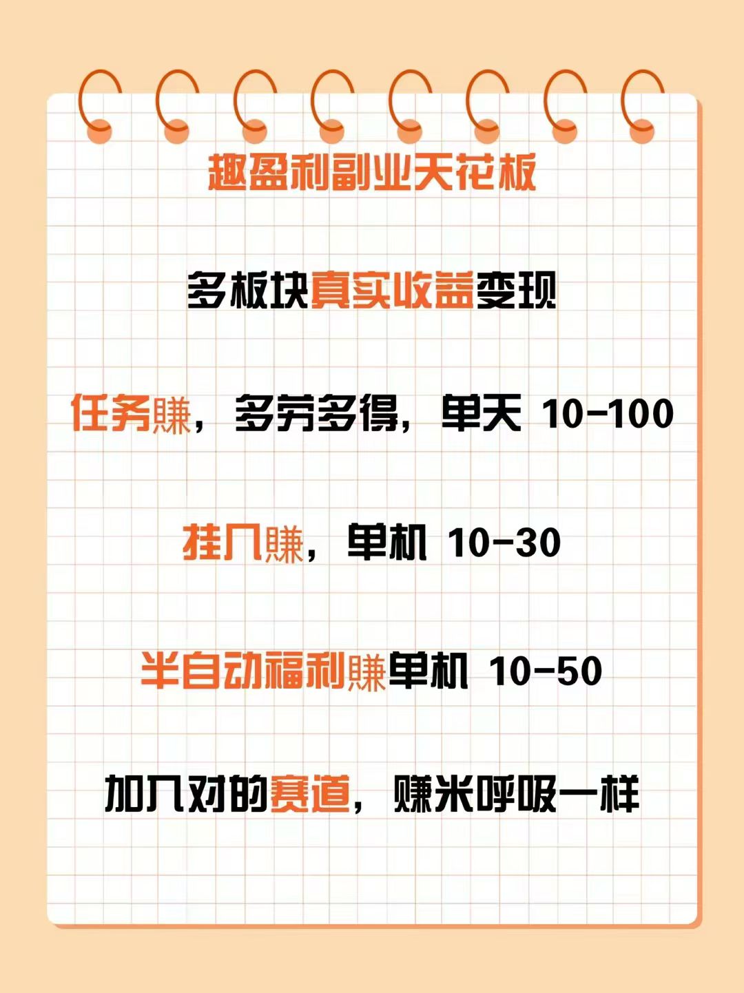 【趣盈利】绿色资源整合平台，正规任务，多种变现方式！