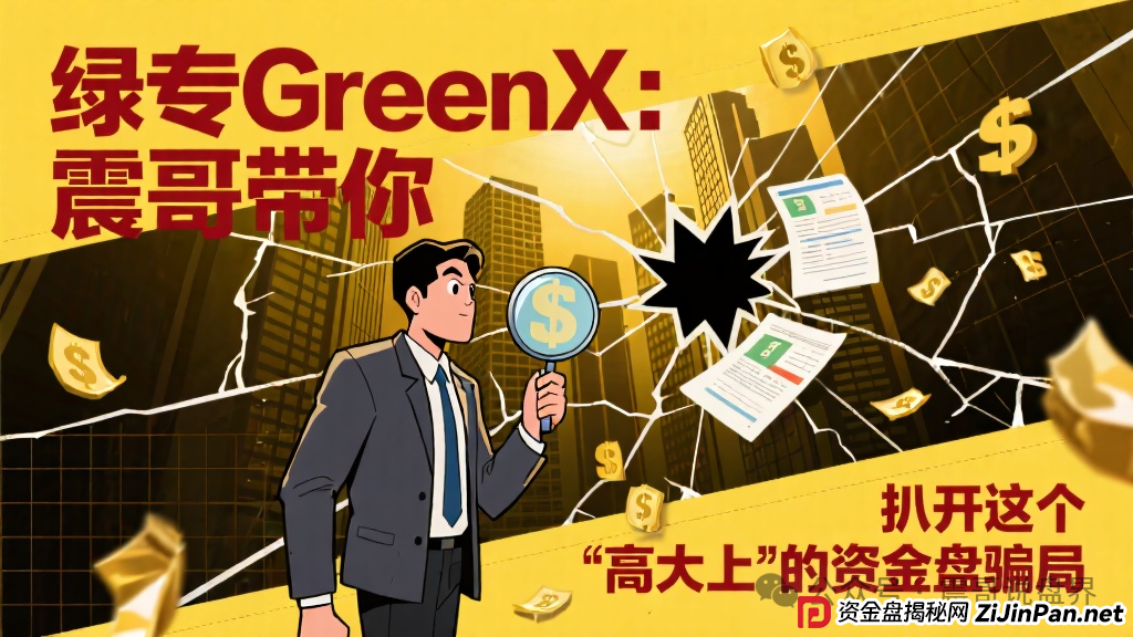 绿专GreenX:震哥带你扒开这个“高大上”的资金盘骗局 绿专GreenX:震哥带你扒开这个“高大上”的资金盘骗局