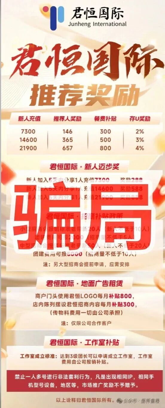 君恒国际股票跟单类资金盘骗局,原“惠某和畅”股票骗局的重启盘,一定要警惕! 君恒国际股票跟单类资金盘骗局,原“惠某和畅”股票骗局的重启盘,一定要警惕!